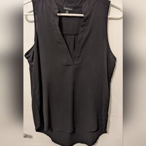 3/$20 Black Sleeveless Blouse, Size S